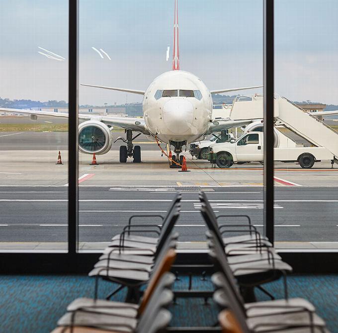 waiting lounge at airport